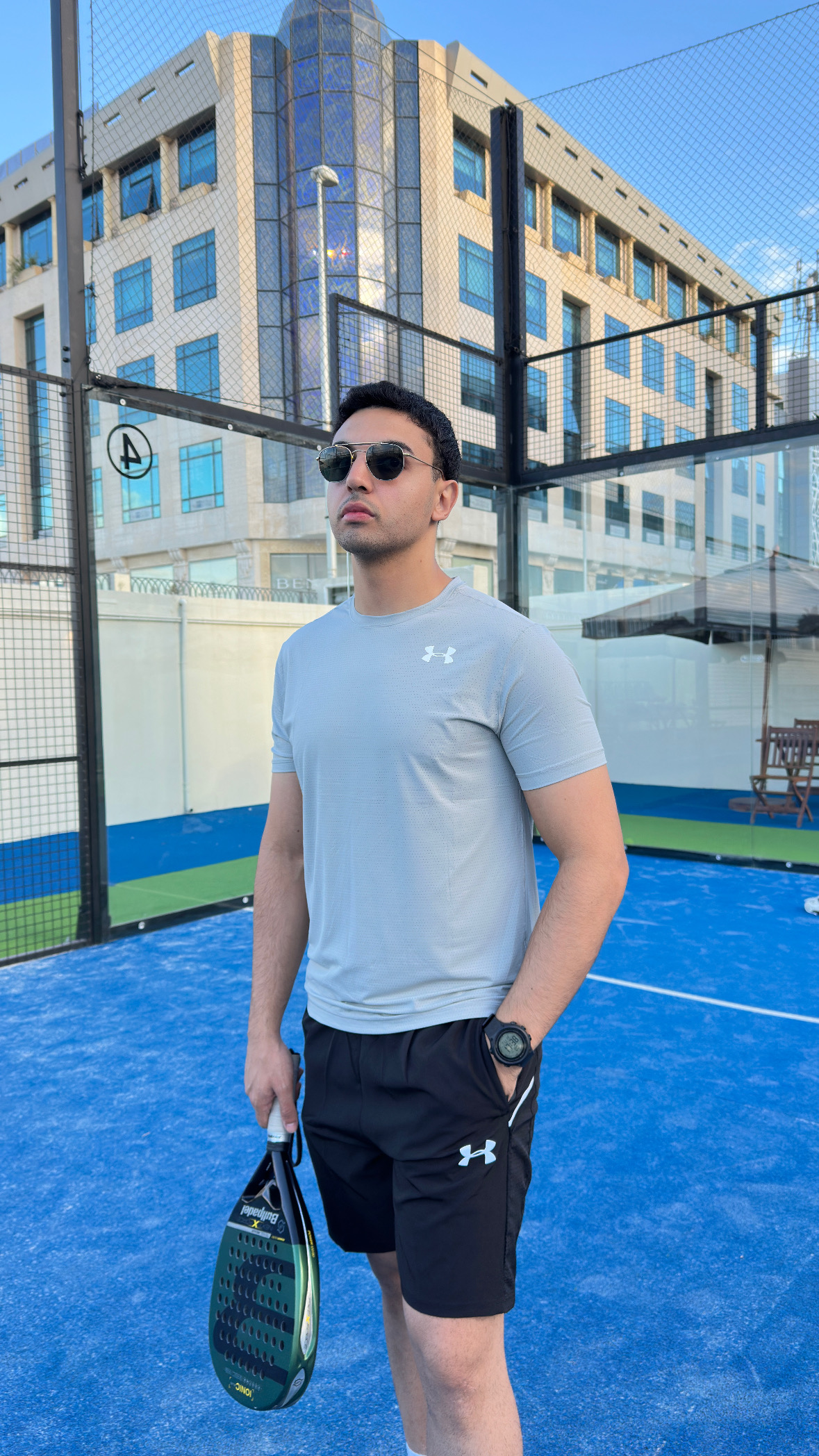 t-shirt Under Armour Gris – Image 4