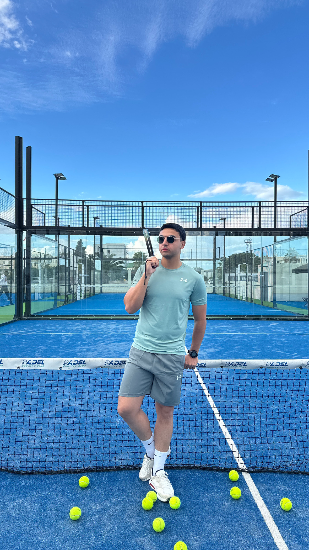 t-shirt Under Armour vert d'eau – Image 3