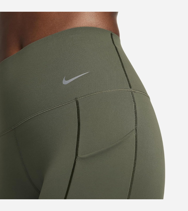 Legging taille haute Nike pour femme, maintien ferme, avec poches - Vert – Image 4