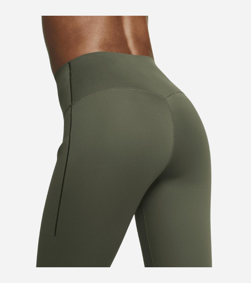 Legging taille haute Nike pour femme, maintien ferme, avec poches - Vert – Image 5