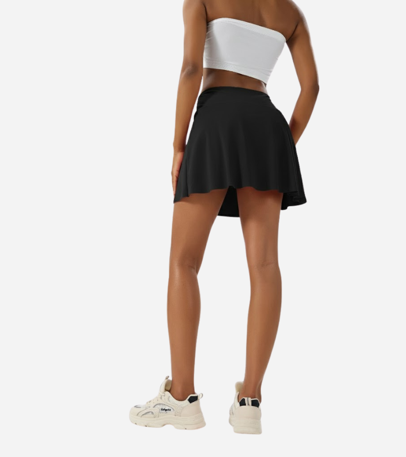 Jupe plissée Alo Yoga - Noir – Image 2