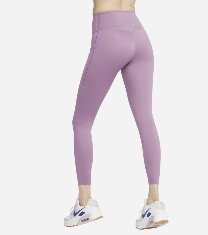 Legging taille haute Nike pour femme, maintien ferme, avec poches - violet – Image 4