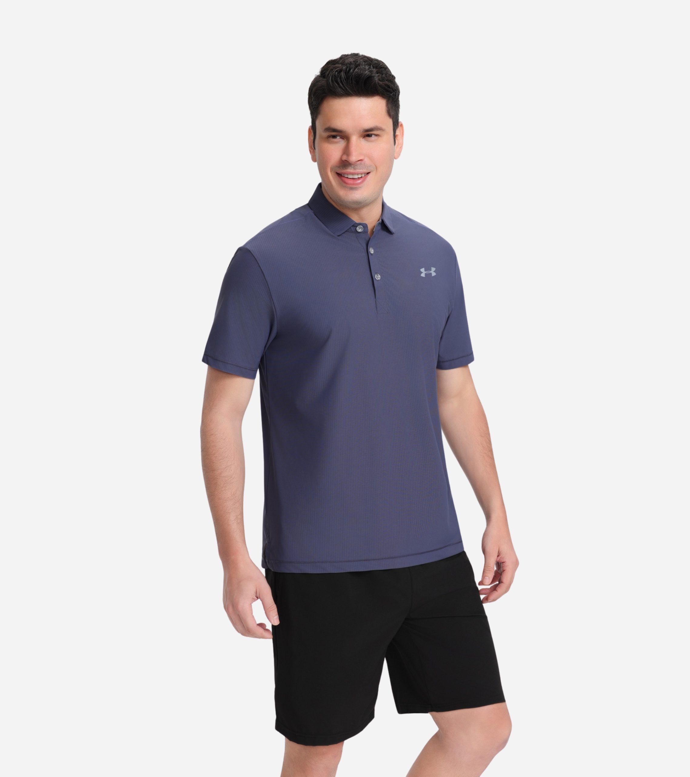 Polo de sport homme Under Armour Bleu – Image 2