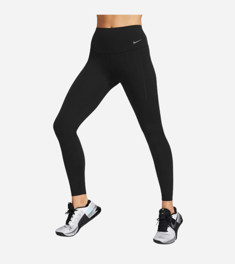 Legging taille haute Nike pour femme, maintien ferme, avec poches - Noir – Image 2