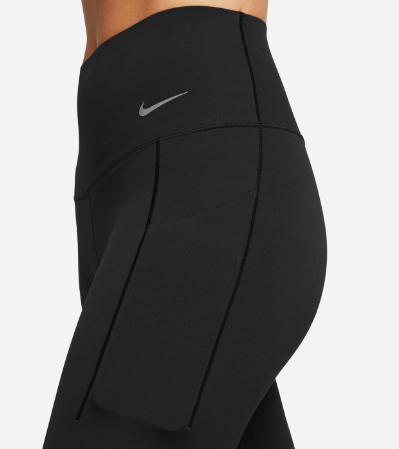 Legging taille haute Nike pour femme, maintien ferme, avec poches - Noir – Image 6